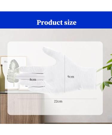 Landrain 12 Pairs of Breathable White Cotton Gloves Soft Fabric Gloves White Cotton for Multi-Purpose - Buy Online on SooperMarket.com