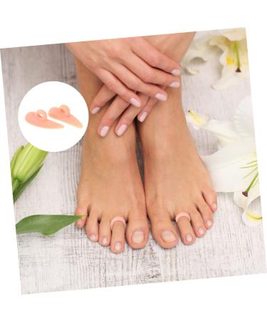 Healvian Middle Toe Support Pad - 4pcs Foot Protectors for Bunion Relief and Nursing Care - Buy Online on SooperMarket.com