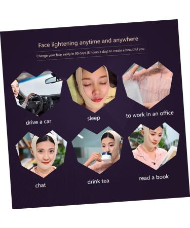 BELLIFFY Bandage Cheek Band Slimming Strap Face Tape Mask High Elastic - Buy Online on SooperMarket.com