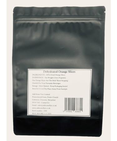 Dried Oranges - Premium Dehydrated Cocktail Garnishes - 20 Servings (70g Approx) - Buy Online on SooperMarket.com