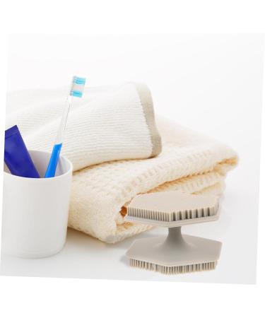 Mikinona Face Brush Silicone Face Cleansing Brush Face Cleansing Brush for Blackhead Facial Brush Cleaning Brush Face Cleansing Brush Exfoliator Double Sided Silica Gel Scrub 6.50X6.50X4.00CM Grey - Buy Online on SooperMarket.com