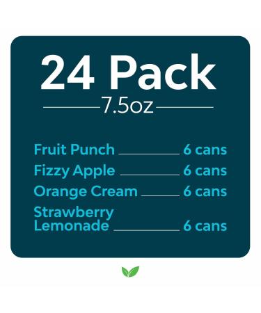 Zevia Kidz Variety Pack 7.5 Oz Cans (Pack Of 24) - Buy Online on SooperMarket.com