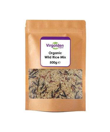 Organic Wild Rice Mix 500g by Virgolden Organic