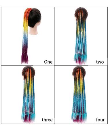 prinfantasy Braiding Hair Extension Braids Synthetic Hair Braid Red BZ136 GBBZ136 24 inch - Buy Online on SooperMarket.com
