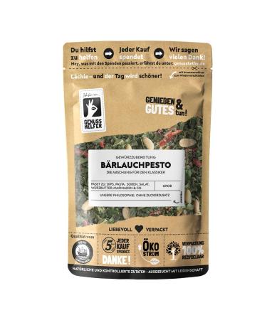 Bremer Gew rzhandel wild garlic pesto spice mix pasta sauce to make yourself green pesto 100g 100 g (1 pack)
