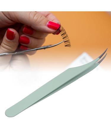 Buy Professional Curved Stainless Steel Eyelash Extension Tweezers - Precision Separators for False Eyelashes - International Shipping Available - Buy Online on SooperMarket.com