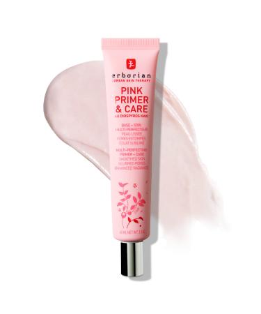 Erborian   Pink Primer & Care Multifunctional Facial Cream Balm - Primer Sets Makeup  Pore Minimizing  Skin Moisturizing and Smoothing Effects for All Skin Types - Korean Skincare - 1.5 fl. oz.