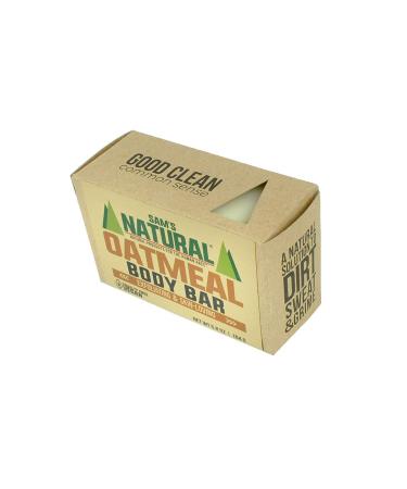 Sam's Natural Oatmeal Body Scrub Soap - Vegan & Cruelty-Free Bar Soap - America's Favorite Natural Body Scrub - Buy Online on SooperMarket.com