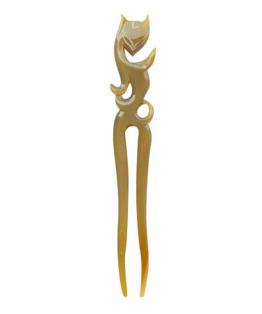 Marycrafts Fox Buffalo Horn Hair Fork Hair Stick Hair Pin Hair Accessories