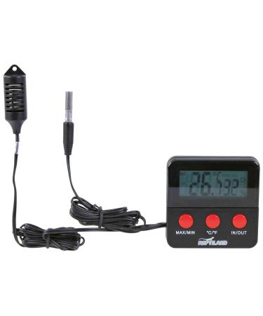 Trixie Digital Thermo/Hygrometer with Remote Sensor - for precise monitoring of the temperature and air hum