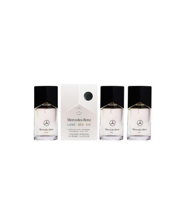 Mercedes-Benz Land Sea Air - Mens Cologne Set - Eau de Parfum for Men - Long Lasting Cologne for Men - Men's Fragrances - Perfume for Men - 3 Pc