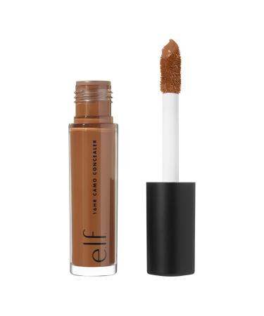 e.l.f. 16HR Camo Concealer, Full Coverage, Highly Pigmented Concealer With Matte Finish, Crease-proof, Vegan & Cruelty-Free, Rich Walnut, 0.203 Fl Oz