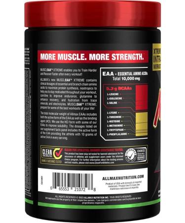Allmax Nutrition - MusclEAA Xtreme - Lime Margarita - Buy Online on SooperMarket.com