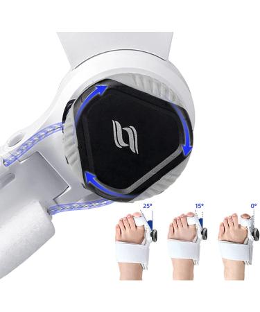 Buy Oueyfer Orthopedic Bale Corrector for Men & Women - Adjustable Silicone Cushions & Toe Smoothing Design - Available in White & Black - Buy Online on SooperMarket.com