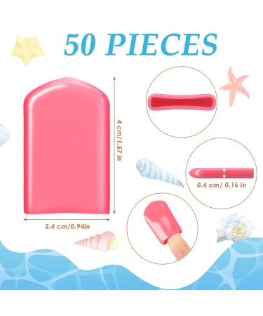 50 Pcs UV Protection Tanning Finger Tips - Pink Nail Polish & Gel Remover Caps for Tanning Beds - Buy Online on SooperMarket.com