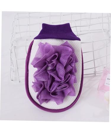 NOLITOY Bath Gloves - 3pcs Exfoliating Body Scrub Mitts for Dead Skin Removal | Double-Sided Shower Gloves - Buy Online on SooperMarket.com