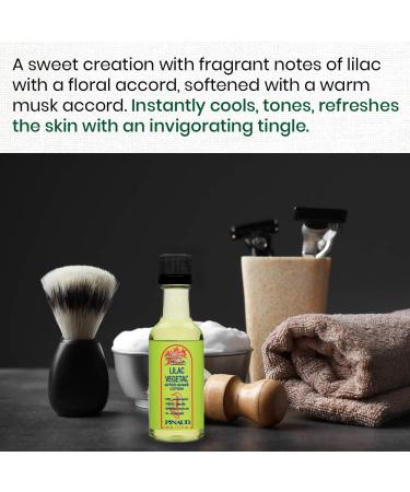 Clubman Lilac Vegetal After Shave Lotion Instantly Cools Tones Refreshes The Skin After Shaving 1.7 fl. Oz x 2 packs - Buy Online on SooperMarket.com