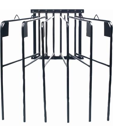 Amesbichler Reitsport AMKA horse blanket holder 6 arms pivoting black horse blanket holder