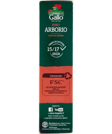 Gallo - Riso Arborio Chicchi grassi - 1000 g - Buy Online on SooperMarket.com