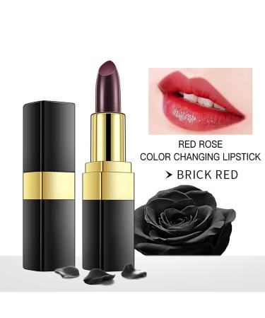 Yaper Color Changing Waterproof Lipstick Set for Women - Long Lasting & Non-Sticky - Magic Temperature Technology - Blue, Black & Red - Buy Online on SooperMarket.com