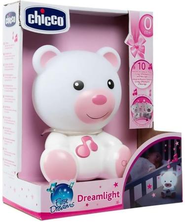 Chicco Dreamlight Projector Light Pink - Soothing Nursery Night Light - Buy Online on SooperMarket.com