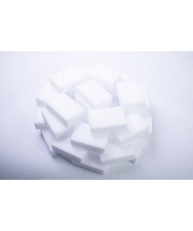 LTWHOME Magic Cleaning Eraser Sponge Melamine Foam 3.54" X 2.40" X 1.18" (Pack of 100)