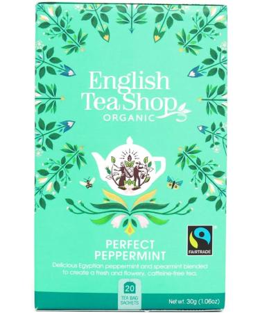 English Tea Shop Perfect Peppermint Tea Bags - 20 Count Pack - Buy Online on SooperMarket.com