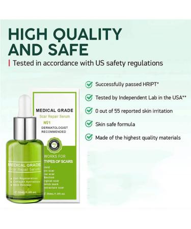 Goopgen Advanced Scar Repair Serum 30ML - Nature Scar Treatment - Scar Removal Serum for All Types of Scars (1PC) - Buy Online on SooperMarket.com