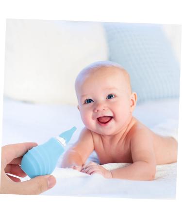 Kisangel Infant Nose Aspirator 3pcs - Baby Nasal Aspirator for Cleaner Nose - 8.6x4.2cm - Buy Online on SooperMarket.com