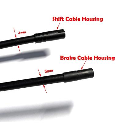 Farbetter 50ft Bicycle Brake & Shifter Cable Housing Kit with 80 PCS Caps - Buy Online on SooperMarket.com