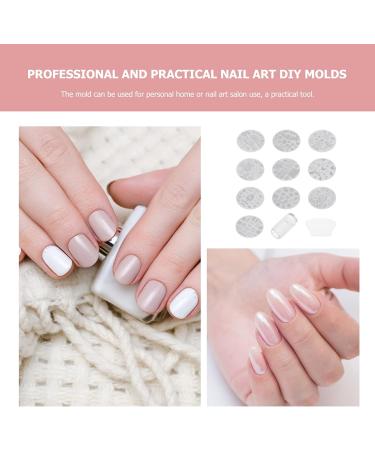 1 Set Nail Art Printing Plate Christmas Nail Stencils Snowman Nail Snowflake Nail Manicure Halloween Nail Stickers Nail Diy Decor Printing Mold Household Stainless Steel Metal Nail - Buy Online on SooperMarket.com