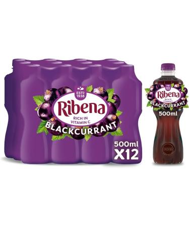 Ribena Blackcurrant Juice Drink 500ml (12)
