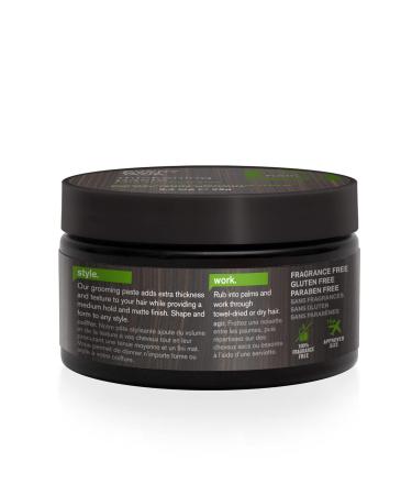 Every Man Jack Men's Hair Styling Thickening Paste Twin Pack - Medium Hold Matte Finish - Fragrance Free - 3.4oz x 2 - Buy Online on SooperMarket.com
