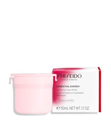 Shiseido Essential Energy Hydrating Cream Refill - 50mL - Hyaluronic Acid Formula for 24-Hour Hydration - Vegan & suitable for All Skin Types - Buy Online on SooperMarket.com