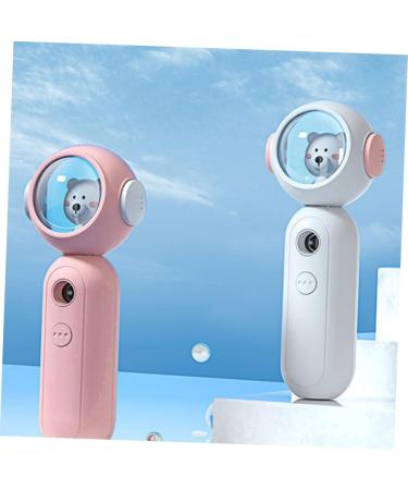 MUSISALY 1pc Mini Humidifier Handheld Facial Mister Nano Mister for Face Nano Mist Spray Nano Face Spray Pink 13.6x5.5cm Pink - Buy Online on SooperMarket.com