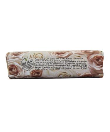 Nesti Dante Le Rose Collection - Rosa Champagne Soap 5.3oz | Premium Italian Skincare | International Shipping Available - Buy Online on SooperMarket.com