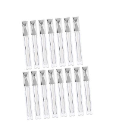 15pcs Lipstick Tube Lip Gloss Tube Lip Gloss Bottles Empty Lip Gloss Tubes 5ml Lip Color Lip Stick Sub Bottle Lipstick Bottle Lip Balm Gradient Repair Face Plastic Cosmetic Bottle 11.5x1.5cm Silver