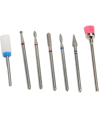 Nail Drill Bits Gel Removal Electric Cuticle Remover Bit Left Right Handed Tungsten Ceramic for Acrylic Nails - Buy Online on SooperMarket.com