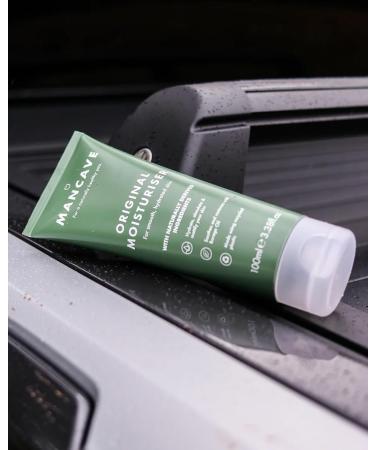 ManCave Natural Caffeine Moisturiser 100ml Helps Reduce Signs of Fatigue with UV Absorbers Suitable for all Skin Types Dermatologically Tested Vegan Made in England Single Pack - Buy Online on SooperMarket.com