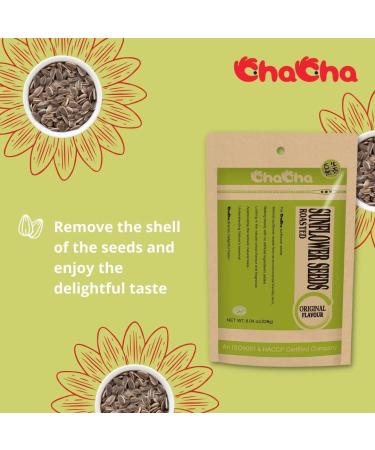 CHACHA Roasted Sunflower Seeds Original - 228g Pack | Premium Healthy Snack for International Shipping - Buy Online on SooperMarket.com