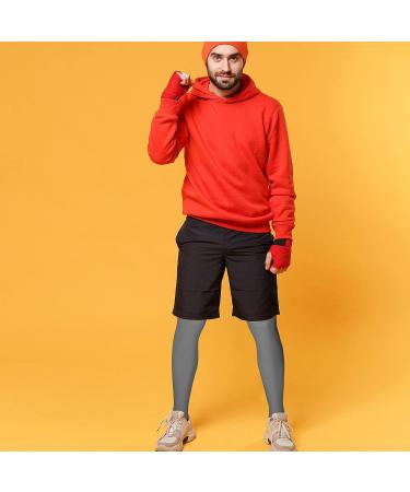 Geyoga 3 Pairs Full Compression Leg Sleeves | UV Protection | Outdoor Sports Cycling | Black Navy Blue Dark Grey | Medium - Buy Online on SooperMarket.com