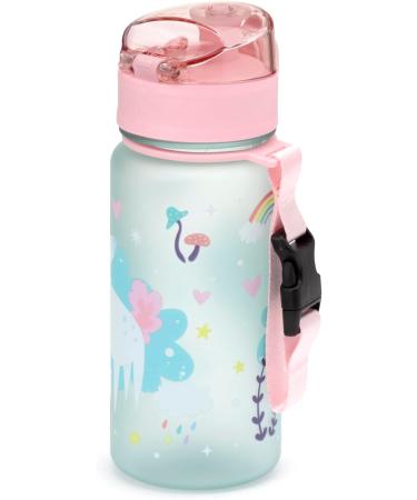 Puckator Shatterproof Drinking Bottle for Kids - 350ml Magical Unicorn with Snap Cap - International Shipping Available - Buy Online on SooperMarket.com