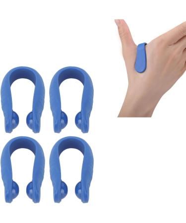 4-Piece Portable Acupressure Clip Set - Stress Relief & Tension Reduction Hand Pressure Point Tool (Green/Blue) - Buy Online on SooperMarket.com