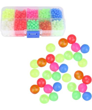 Tomotato 1000 Pcs Round Plastic Fishing Beads - Premium Bait Tackle Set for Outdoor Fishing - Fast International Shipping - Buy Online on SooperMarket.com