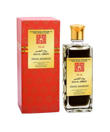 Swiss Arabian Ruh El Amber ER8E for Unisex - 3.2 oz Parfum Oil