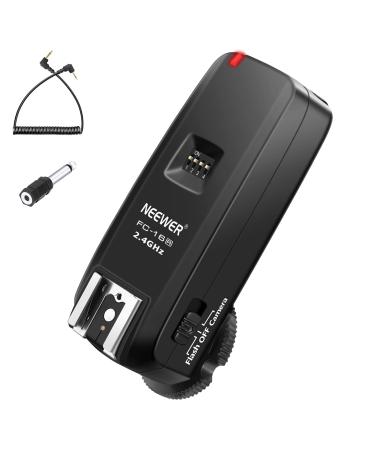 Neewer FC-16 2.4G 16 Channels Wireless Remote Flash Receiver Compatible with Canon Nikon DSLR Cameras and Sony A9II A9 A7RIV A7RIII A7RII A7R A7III A7II A7 A7SII A7S A6600 A6500 Mirrorless Cameras