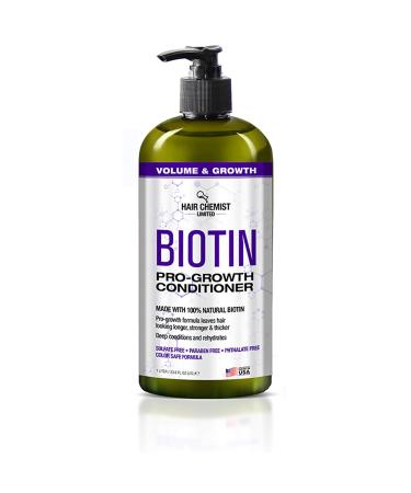 Hair Chemist Biotin Pro-Growth Shampoo & Conditioner Gift Box - 33.8oz Each | International Shipping Available - Buy Online on SooperMarket.com