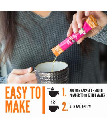 LonoLife Thai Curry Beef Bone Broth Sticks - 10g Collagen Protein - Grass-Fed, Gluten-Free - Keto & Paleo Friendly - 4 Packets - Buy Online on SooperMarket.com