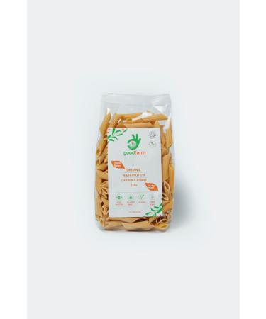 Organic Chickpea Penne Pasta 1kg - High Protein & Fiber, Gluten-Free, Vegan, Low Calorie - Buy Online on SooperMarket.com