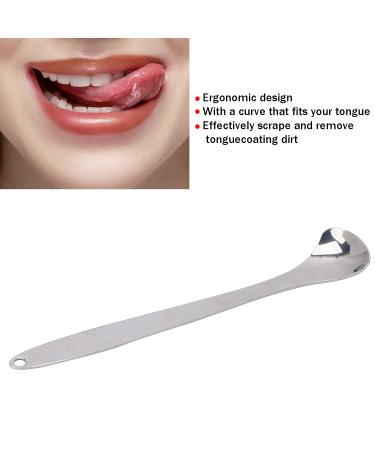 Stainless Steel Tongue Scraper Set | Refresh Your Breath | Sustainable & Effective Tongue Cleaner (2 Pieces) - Buy Online on SooperMarket.com